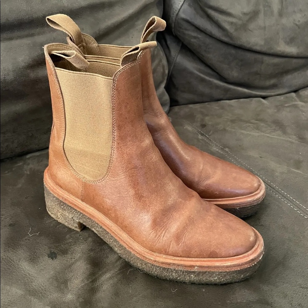 Loeffler Randall Raquel ankle boots Safari